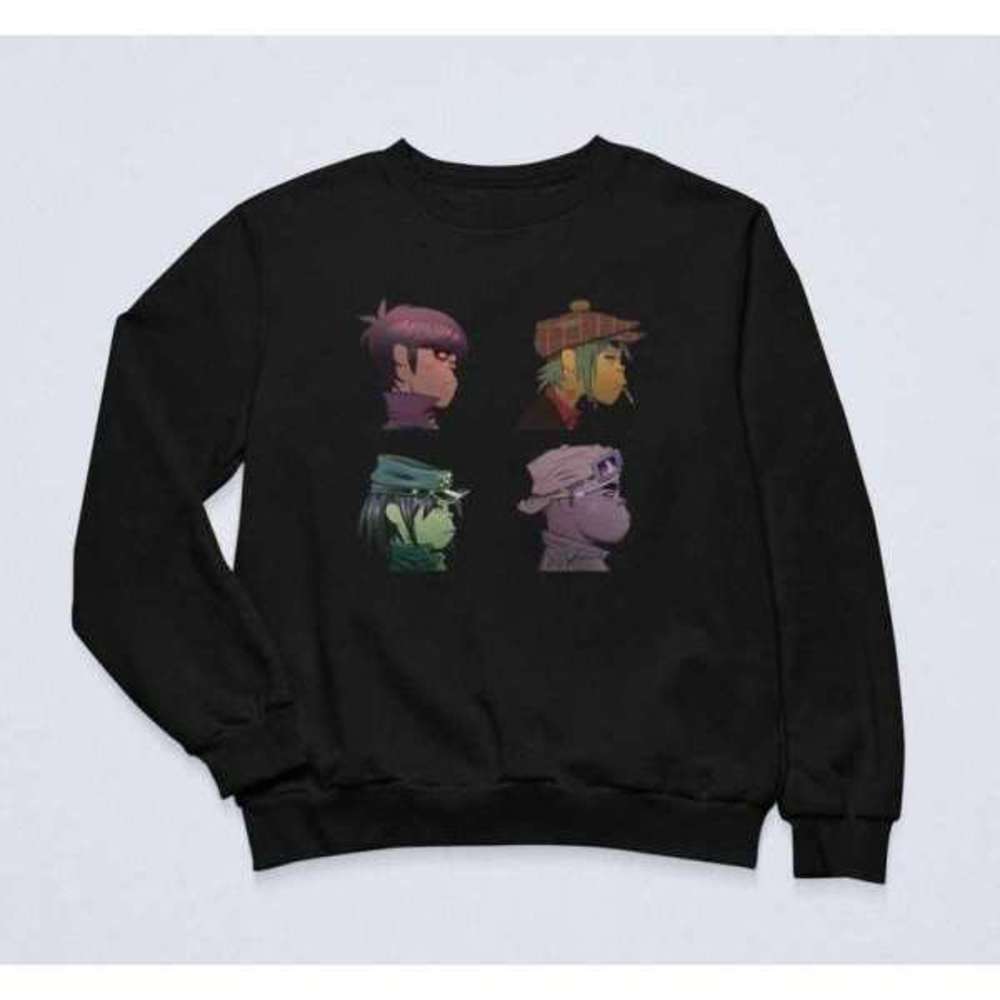 Gorillaz Aries Album Inspired Graphic Unisex Crewneck Sweatshirt